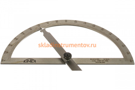 Угломер 250х400 мм Kinex 1089-07-250