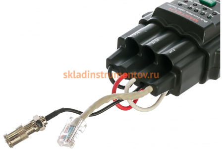 Цифровой тестер сетевых кабелей Mastech MS6813 61911