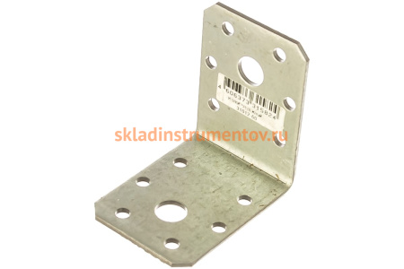 Крепежный уголок ЗУБР УК-2.5 45х60х60 х 2.5мм 31012-60