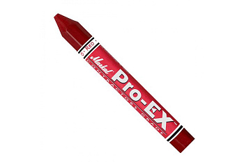 Восковой строительный мелок Markal Pro-EX универсальный, красный 80382