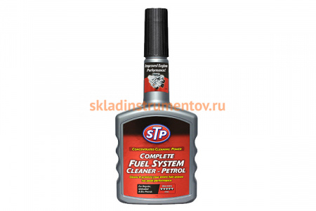 Комплексный очиститель топливной системы бензинового двигателя STP 400 мл 50400EN