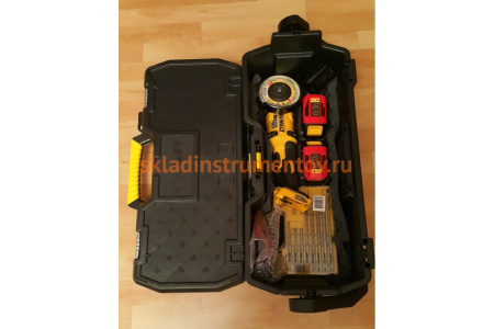 Открытый профессиональный пластмассовый ящик для инструмента со съемным кейсом STANLEY 1-97-506