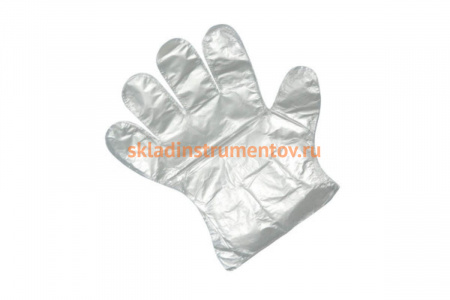 Одноразовые полиэтиленовые перчатки КЕДР 100 шт 145 0084 210744