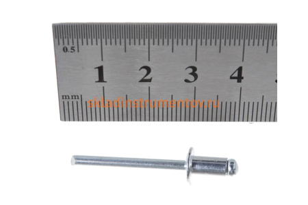 Заклепки алюминиевые (500 шт; 4.8х8 мм) КОБАЛЬТ 918-535