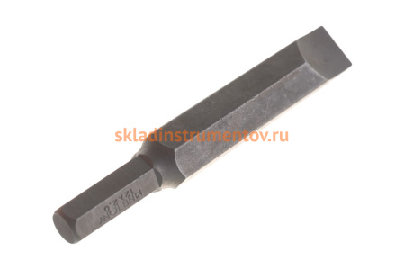 Торцевая вставка (бита) 5/16", Slotted, 12х2.0мм, 80мм KING TONY 188012S
