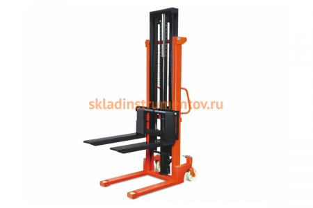 Гидравлический ручной штабелер TOR CTY-EH 1.5TX3.0M с раздвижными вилами 320-870 мм 1005778