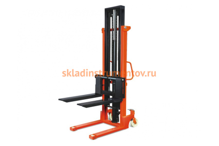 Гидравлический ручной штабелер TOR CTY-EH 2.0TX3.0M с раздвижными вилами 320-870 мм 1005765