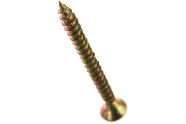 Универсальные шурупы для дерева, ДСП, ДВП Зубр желтопассивированные, PZ, 3,5x40мм, ТФ1, 400 штук 4-300391-35-040