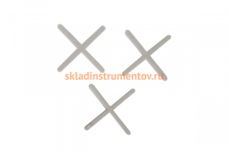 Крестики для кладки плитки SANTOOL 2 мм пластмассовые 250 шт 032560-020