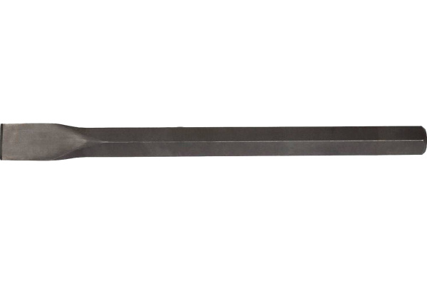 Плоское зубило Uragan для отбойных молотков и бетоноломов шестигранник 28 мм 35/400мм 905-3626-35-400