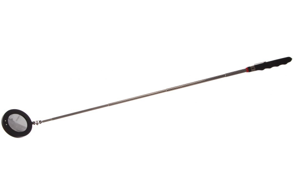 Смотровое круглое зеркало на телескопической рукоятке со светодиодной подсветкой WDK-65452 WIEDERKRAFT