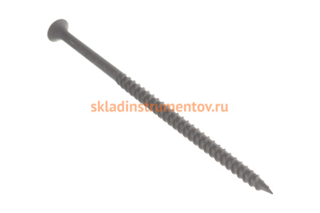 Универсальные саморезы Зубр оксидированные по дереву/металлу, PH2, 4,8x95мм, ТФ1, 100шт 4-300011-48-095