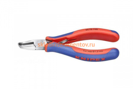 Торцевые кусачки для электроники KNIPEX KN-6472120