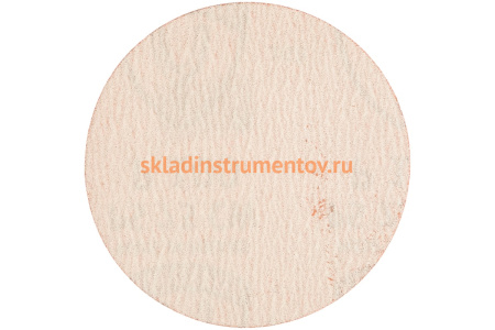 Круг шлифовальный на липучке для обработки красок, лаков и шпаклевок (125 мм; Р100) KLINGSPOR 308977