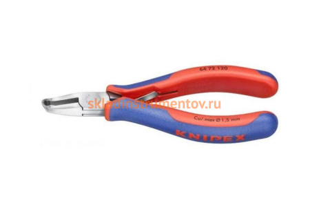 Торцевые кусачки для электроники KNIPEX KN-6472120