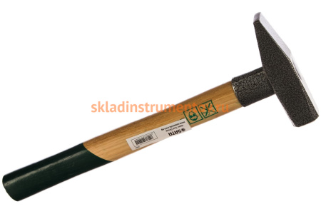 Слесарный молоток с деревянной рукояткой 300гр Sata 92402