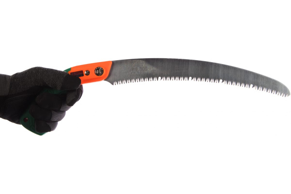 Пила самоочищающаяся изогнутое полотно в чехле, с поясным креплением SAMURAI GKC-300-LH