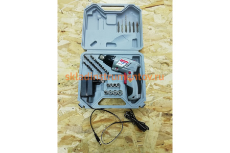 Аккумуляторная отвертка-трансформер ЗУБР ЗО-3.6-Ли КН43