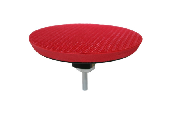 Тарелка опорная (125 мм; VELCRO) для дрели ПРАКТИКА 038-517