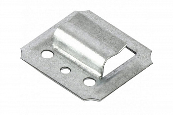 Кляймер СИБРТЕХ №3,5 оцинкованный с гвоздями, 100шт 465735