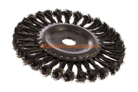 Щетка плоская (175 мм) для болгарки SANTOOL 060706-022-175