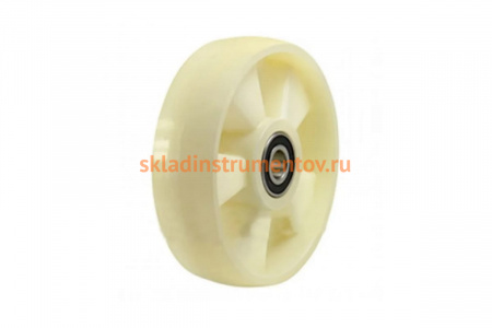 Колесо с подшипником нейлоновое 160х50 мм для тележек гидравлических TOR 1011981