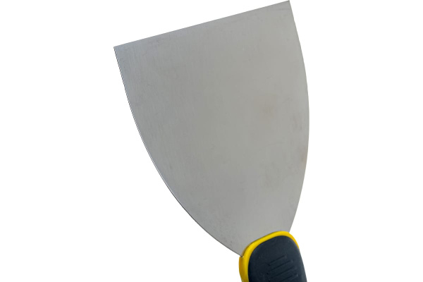 Шпатель с профилированным нержавеющим полотном и 2к ручкой 100мм STAYER PROFESSIONAL 10045-10