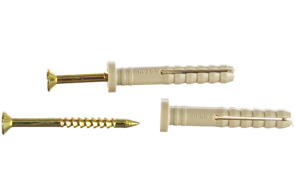 Дюбель-гвоздь СИБРТЕХ 6х40мм 200шт 42142