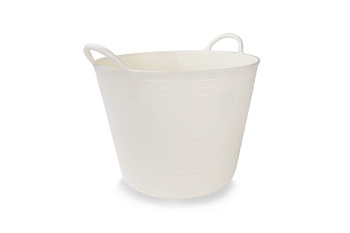 Корзина пластиковая кремовая №3 RUBI 40л 88723