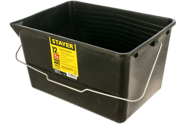 Малярное пластмассовое ведро 12 л, STAYER 06092-12