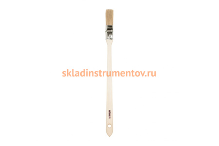 Кисть (радиаторная, натуральная щетина, деревянная рукоятка) 25мм Biber 31171 тов-001943