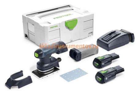 Аккумуляторная шлифмашина FESTOOL Rutscher RTSC 400 Li 3.1 I-Plus 575731