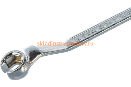 Накидной усиленный ключ с прорезью 10х11мм JTC-1939