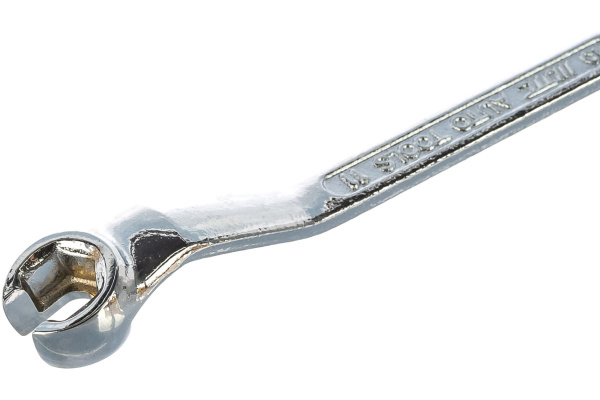 Накидной усиленный ключ с прорезью 10х11мм JTC-1939