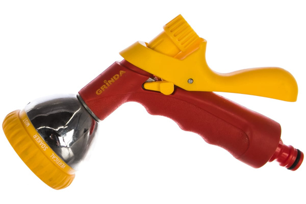 Пистолет-распылитель 10-ти позиционный "CLASSIC Quick-Connection System" Grinda 8-427343_z01