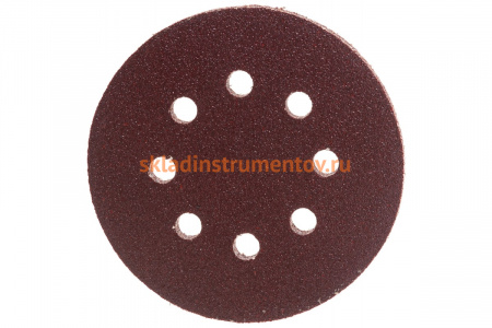 Круг шлифовальный универсальный 5 шт. (125 мм; Р60) "МАСТЕР" Зубр 35562-125-060