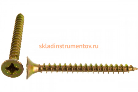 Универсальные саморезы СУ-Ж ЗУБР, 45 х 4.5 мм, 25 шт, желтый цинк, 300396-45-045