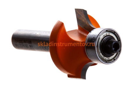 Фреза кромочная калевочная (25.4x12.7 мм; R 6.35 мм; S 8 мм) по дереву СМТ 938.254.11