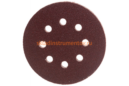 Круг шлифовальный универсальный 5 шт. (125 мм; Р60) "МАСТЕР" Зубр 35562-125-060