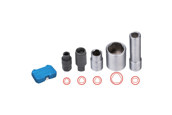 Набор специальных головок для ТНВД BOSCH AV Steel 5 предметов AV-920084