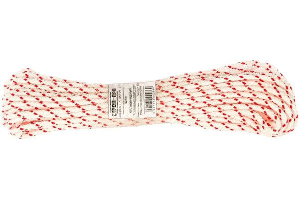 Капроновый фал d=6мм 20м СТРОП-ПРО ПА SP03397