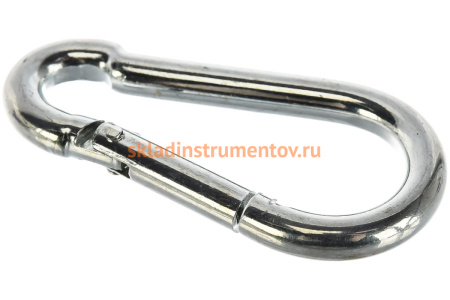 Карабин оцинкованный DIN 5299С 40 шт. (6 мм; ТФ5) Зубр 4-304545-06