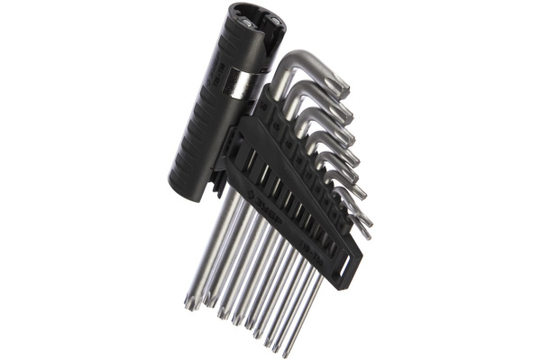 Набор имбусовых длинных ключей ЭКСПЕРТ TORX Т10 - Т50 ЗУБР 2745-4-1_z01