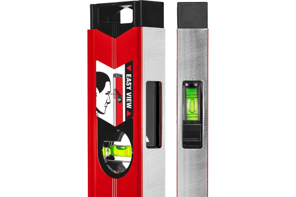 Магнитный строительный уровень MIRAX 1500 мм 34611-150