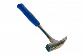 Цельнометаллический молоток кровельщика SANTOOL с обрезиненной ручкой 600 гр 030808-005