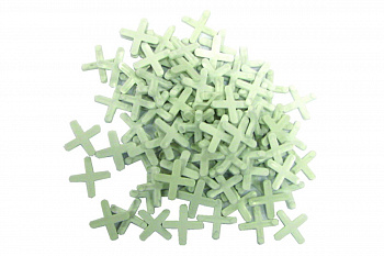 Крестики для кафеля (100 упаковок по 200 шт; 2.5 мм) Biber 55603 тов-080349