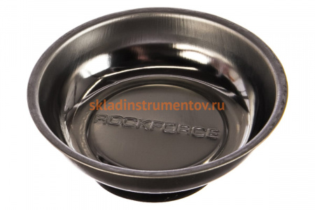 Магнитный лоток из нержавеющей стали ROCKFORCE диам.75мм RF-88001-3