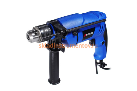 Набор инструментов РОКОТ Домашний мастер: дрель + комплект для ремонта 65 предметов 693-011