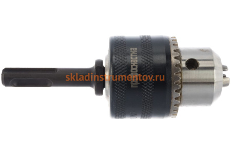 Патрон трехкулачковый с ключом и переходником SDS+ 095 Мастер (1.5-13 мм; 1/2 - 20UNF) Профоснастка 70206004