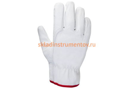 Кожаные перчатки Jeta Safety Smithcraft белые JLE421-8/M Кожаные перчатки Jeta Safety Smithcraft белые JLE421-8/M
